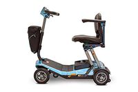 Ewheels REMO Auto-Flex Automatically Folding Travel Scooters - Airline Approved (Light Blue)