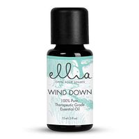 Ellia Diffuser Essential Oil | Wind Down Blend| 15ml, 100% Pure, Therapeutic Grade