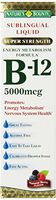 Nature's Bounty, Super Strength B-12, 5000mcg, 2-Ounce (Pack of 6) , Bounty-ikw3