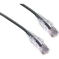 Axiom Memory SOLUTIONLC 25FT CAT6 BENDNFLEX Ultra-Thin SNAGLESS Patch Cable 550MHZ (Gray)