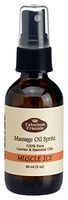 Muscle Ice (Aches & Pains) Healthy Spritz 2oz (100% Pure & Natural Carrier Oil & Essential Oil)
