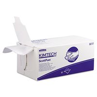Kimtech 06151 SCOTTPURE Critical Task Wipers, 12 x 23, White, 50/Bx, 8 Boxes/Carton
