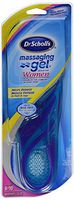 Dr. Scholl's Insoles Massaging Gel Women's (US size 6-10) 36-42 or UK 3.5 to 7.5 by Dr. Scholl's