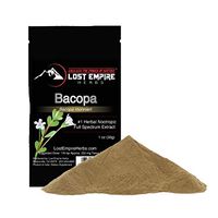 Bacopa Monnieri (Powder - 30g) || Full-Spectrum Extract + Premium Grade + 100% Pure || #1 Herbal Nootropic Supplement - Anti Stress, Anxiety Relief, Fights Depression, Increases Memory & Concentration