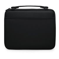 iPad Case, BoxWave [Hard Shell Briefcase] Slim Messenger Bag Brief w/ Side Pockets for Apple iPad - Jet Black