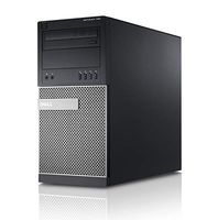Dell Tower Computer OptiPlex 990 Intel Core i5 3.1GHz 4GB Memory 250GB Hard Drive Windows 10 Pro WiFi (Renewed)