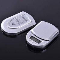 Shentesel Mini 0.01g Precise LCD Digital Electronic Pocket Scale Jewelry Weighing Balance - Silver