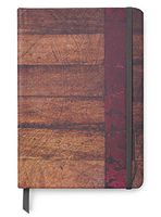 Wood Themed Designs UV Printed on PU Leather A5 Bullet Dotted Journal Notebook