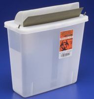 Shrps Container 5Quart QT Mailbox Lid Part No. 85121 KENDALL HEALTHCARE PROD. MMED-KND85121 Case
