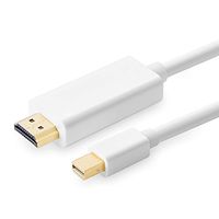 Mini Displayport to HDMI Cable(6 Feet/1.8m),Mini DP Port/Thunderbolt to HDMI 1080p Full HDCable for Surface Pro, MacBook Pro, iMac, Mac Mini etc