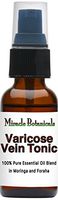 Miracle Botanicals Varicose Vein Tonic - Essential Oil Blend - 100% Pure Therapeutic Grade Essential Oils and Carrier Oils - 30ml
