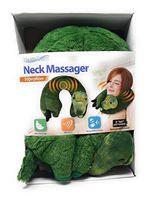 Neck Massager That Vibrates and Keeps Neck Warm with The Soft Plush Fabric. Great for Travel, Home, Or Office (Dinosaur)