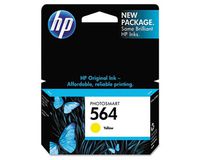 HP 564 Yellow OEM Ink Cartridge - 300 Pages (CB320WN)
