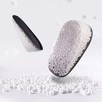 Heel Cushions Cups Plantar Fasciitis Inserts for Running Men Women -Pain Relief Shock Absorption Gel Height Increase Insoles Shoe Inserts & Pads for Heel Spurs, Heel Pain, Bone Spur and Achilles Pain