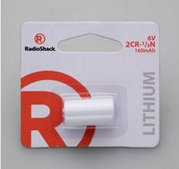 RadioShack 2CR-1/3N Lithium Battery