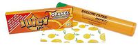 Juicy Jay's 1 1/4 Rolling Papers - Orange Flavored - 12 Packs with RPD Kewltube
