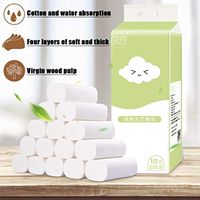 Hygienic Roll Paper - Affordable Coreless Special Hand Paper Towels Toilet Tissue for Guest Bathroom Kitchen
