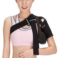 WANG Adjustable Shoulder Brace Support Stroke Hemiplegia Subluxation Recovery for Torn Rotator Cuff and Other Shoulder Injuries,Standard+shoulderstrap