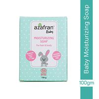 Azafran Organics Baby Moisturizing Soap, 100g