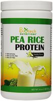 Biotech Nutritions Pure Non-GMO Pea Rice Protein, Vanilla, 16 Ounce