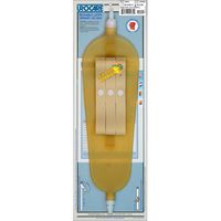 Urocare Reusable Latex Urinary Leg Bags with Odor Barrier - 8526 Intermediate Short - Wide 26 fl oz (750 ml) - Each - URO8526_EA