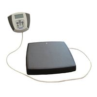 Health o meter 752KL Portable Digital Scale w/ Serial Port, 600 lb Capacity, 0.2 lb Resolution