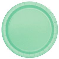 Unique Industries, Paper Plate, 16 Pieces - Mint