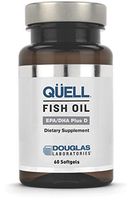 Douglas Laboratories - Quell Fish Oil EPA/DHA Plus D - 3:2 Ratio of EPA & DHA Essential Omega 3 Fatty Acids Plus 1,000 I.U. of Vitamin D3-60 Softgels