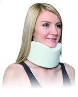Neck Brace-Cervical Collar-Soft Foam Adjustable-Support for Vertebrae Whiplash Wrap Aligns and Stabilizes Spine Pain Relief-Great for Sleeping-Adjustable Size