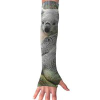 QG ZZX Koala On The Tree Unisex Compression Arm Sleeves UV Protection Performance Arm Sleeve - for Outdoor Sports Baseball,Basketball,Football (1 Pair)
