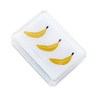 Fashion Contact Lens Case with Mirror Portable Contact Lens Containers Banana