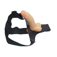 YMYMYY Huge Dick Pénis Waterproof Silicone Massager with Strong Suction Cup - 6 Inch Wearable Longing for Pleasure, Never Tired Private Packaging