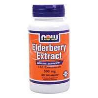 NOW Foods Elderberry Extract - 500 mg - 60 Vcaps