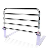 CMMC Bed Assist Bar, Bed Rail Safety Side Guard for Elderly, Adults, Toddler & Kids Assist Handle Handicap Folding Bed Railing for Getting in & Out of Bed at Home Use(1pcs),65cm,95cm (Size : 90cm)