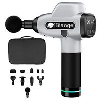 Biange Deep Tissue Massage Gun, Muscle Percussion Massager Gun for Athletes, 20 Speeds Super Quiet for Muscle Recovery, Pain Relief