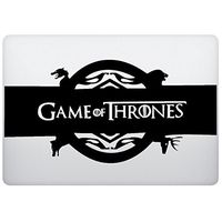 Sticker decal with Game of Thrones design, Computer Sticker, Laptop Sticker, Macbook Sticker, Ipad Sticker, Computer Decal, Laptop Decal, Ipad Decal. Cool Accessories for Laptop, Macbook, Ipad.