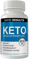 Rapid Results Keto Diet Pills Advanced Weight Loss 800 mg Formula Pills with BHB Salts