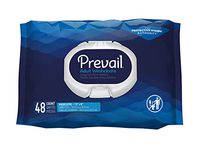Prevail Personal Wipe, Bath Wipe Washcloth, Soft Pack, Vitamin E/Aloe, WW-710 - Case of 576