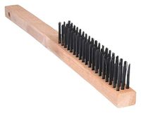 Scratch Brush, Long Handle, 13-3/4"