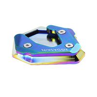 Frames & Fittings Huscus Motorcycle CNC Aluminum Side Stand Enlarge for Benelli Leoncino500 BJ250 - (Color: Mod1)