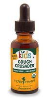 Herb Pharm Kids Certified-Organic Alcohol-Free Cough Crusader Liquid Herbal Formula, 1 Ounce