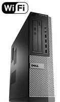 Dell Optiplex 990 Desktop Computer (Intel Quad-Core i7-2600 up to 3.4GHz, 16GB RAM, 2TB HDD, DVD, WiFi, VGA, DisplayPort, Windows 10 Professional) (i7 16GB 2TB) (Renewed)