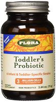 Flora Toddlers Probiotic 2.64 Ounce - Easy Powder Probiotic 3 Billion CFU - For Infants, Babies, and Kids - Gluten Free - Better than Gummies (Udo's Choice)