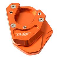 Frames & Fittings for KTM 125 390 200 Duck 2014-2018 690 Duck 2012 2013 2014 2015 2016 Motorcycle Side Stand Extension Plate Kickstand Enlarge Pad - (Color: Duck)