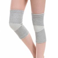 1 Pair Knee Wraps Bamboo Carbon Fiber Knee Sleeve Compression Tendon Protecting Knee Brace Support Knee pad for Joint Pain Relief Arthritis Injury Rehab by Vinmax (M(14 * 16 * 30cm))