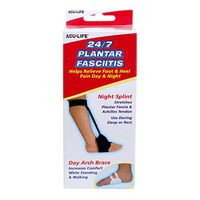 Acu-Life Plantar Fasciitis Brace | Joint Pain Relief and Muscle Recovery for Sports and More | For Men or Women | Day and Night