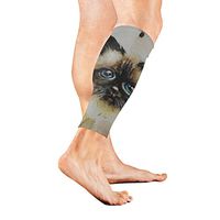 Calf Guard Sleeves Cute Ragdoll Kitten Cat Watercolour Art Sports Calves Guards Sleeves for Running, Basketball, Baseball, Football