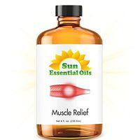 Deep Muscle Relief Blend Essential Oil (Huge 8oz Bottle) Bulk Deep Muscle Relief Blend Oil - 8 Ounce