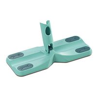 Leifheit Click System Clean and Away Floor Wiper with Cleaning Pads, Turquoise, 5-pack