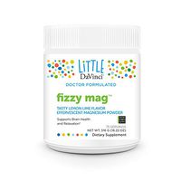 Little Davinci - Fizzy Mag, Magnesium Health Supplement for Kids, 75 Servings